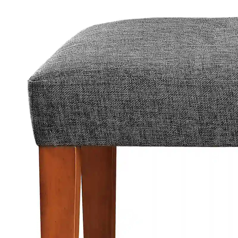 Gray & Oak Finish Bench