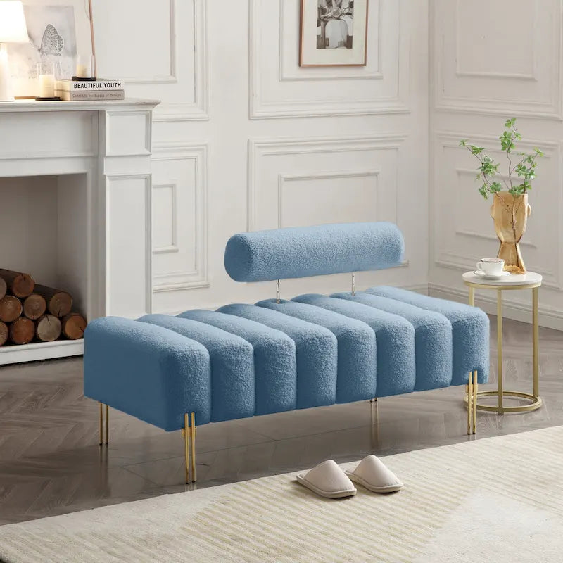 Width Modern End of Bed Bench