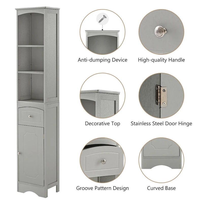 Tall Bathroom Cabinet