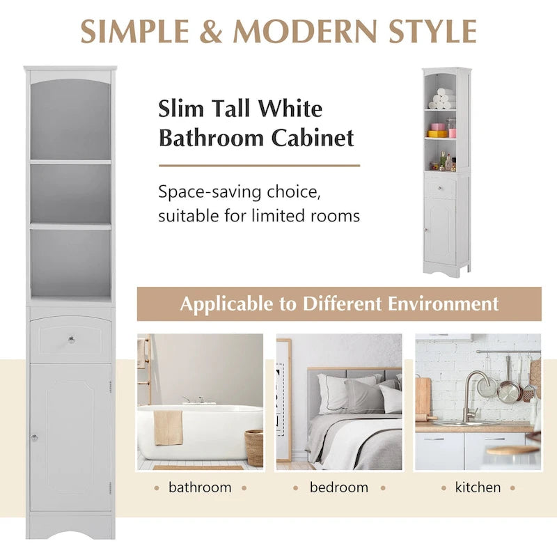 Tall Bathroom Cabinet