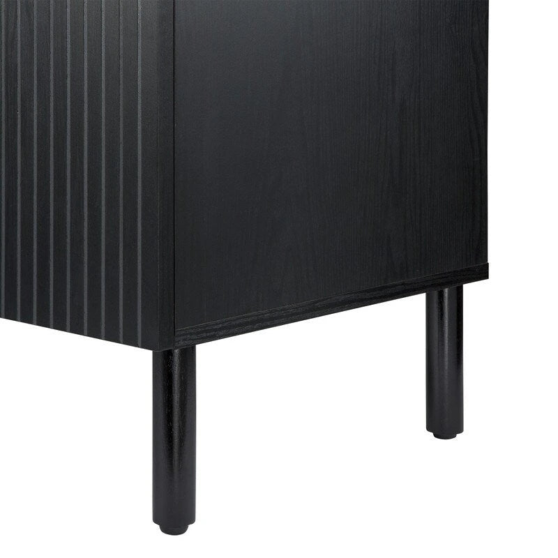 Merk Black Cabinet 2 Door