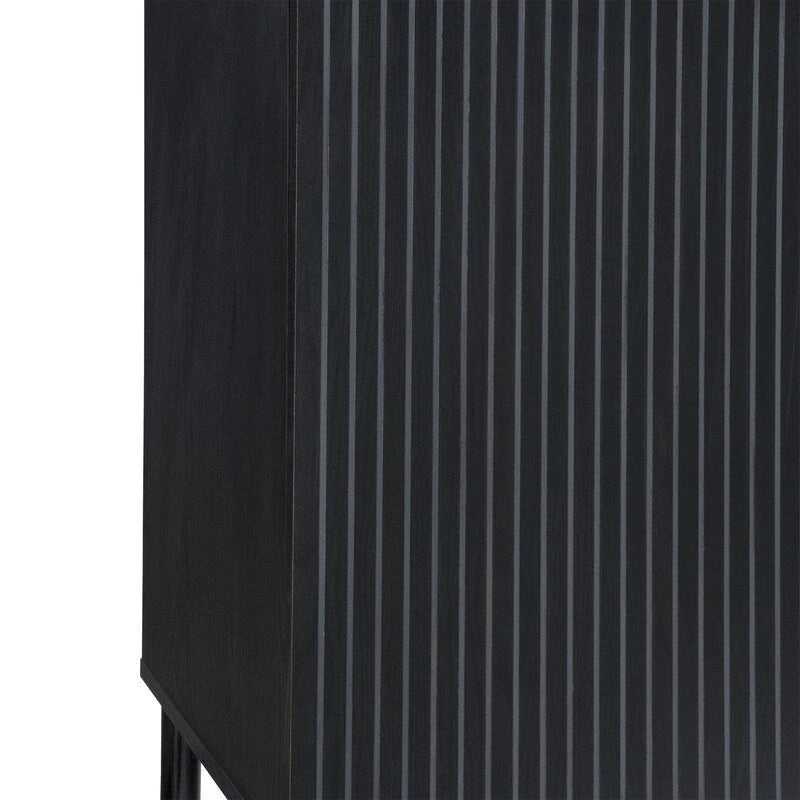 Merk Black Cabinet 2 Door