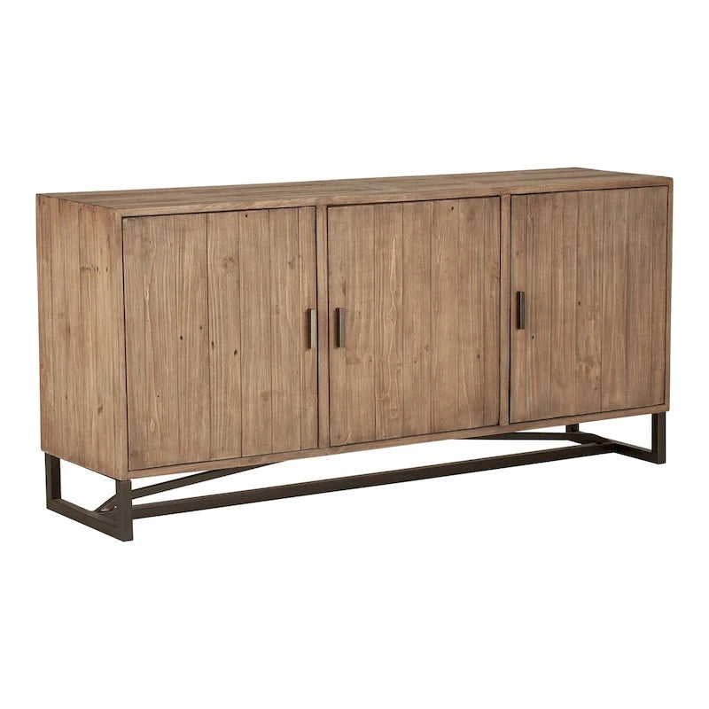 Aurelle Home Semi-gloss Lacquer and Water-based Stain Sideboard