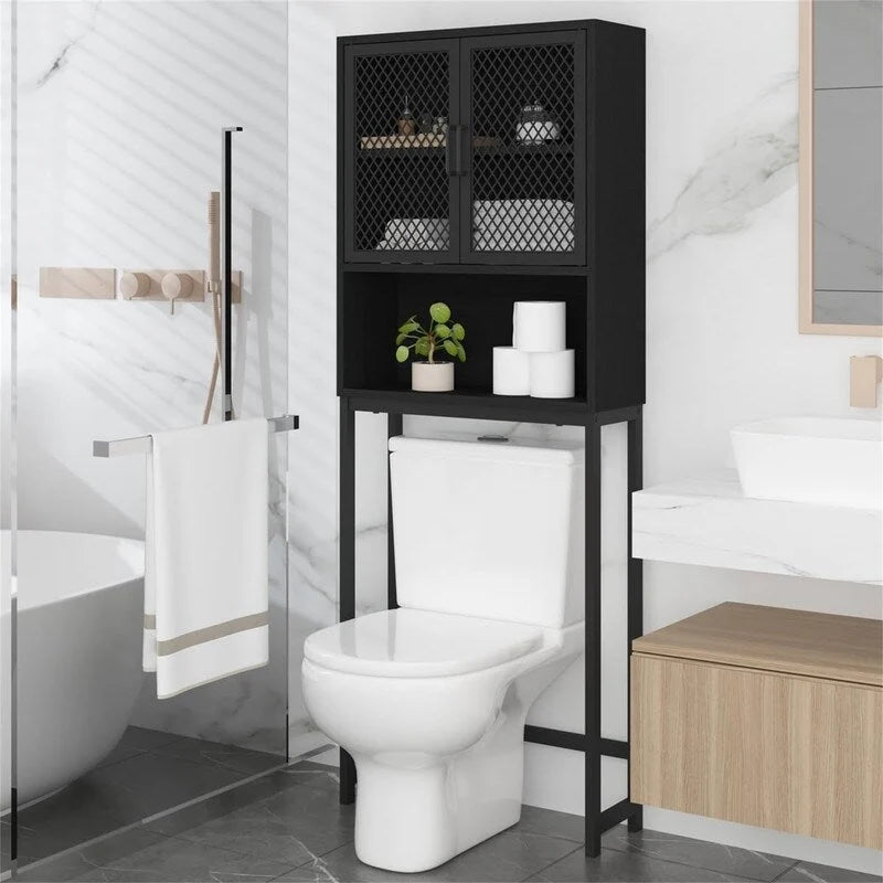 Bathroom Organizer Over Toilet - 9.06D x 24.8W x 65H