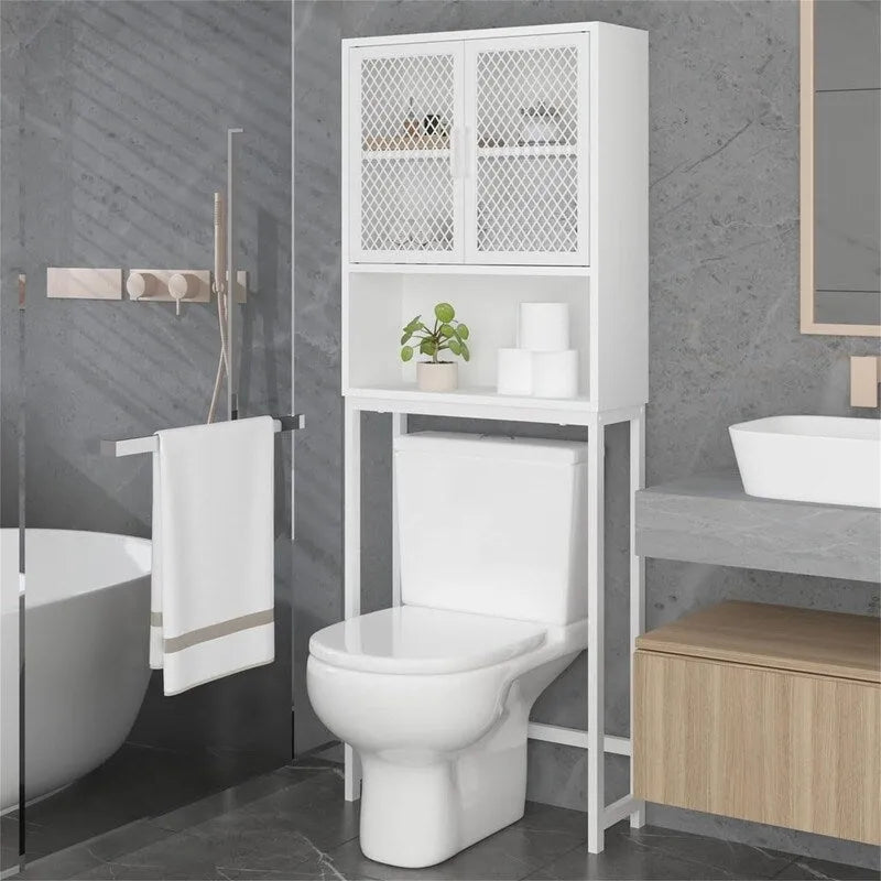 Bathroom Organizer Over Toilet - 9.06D x 24.8W x 65H