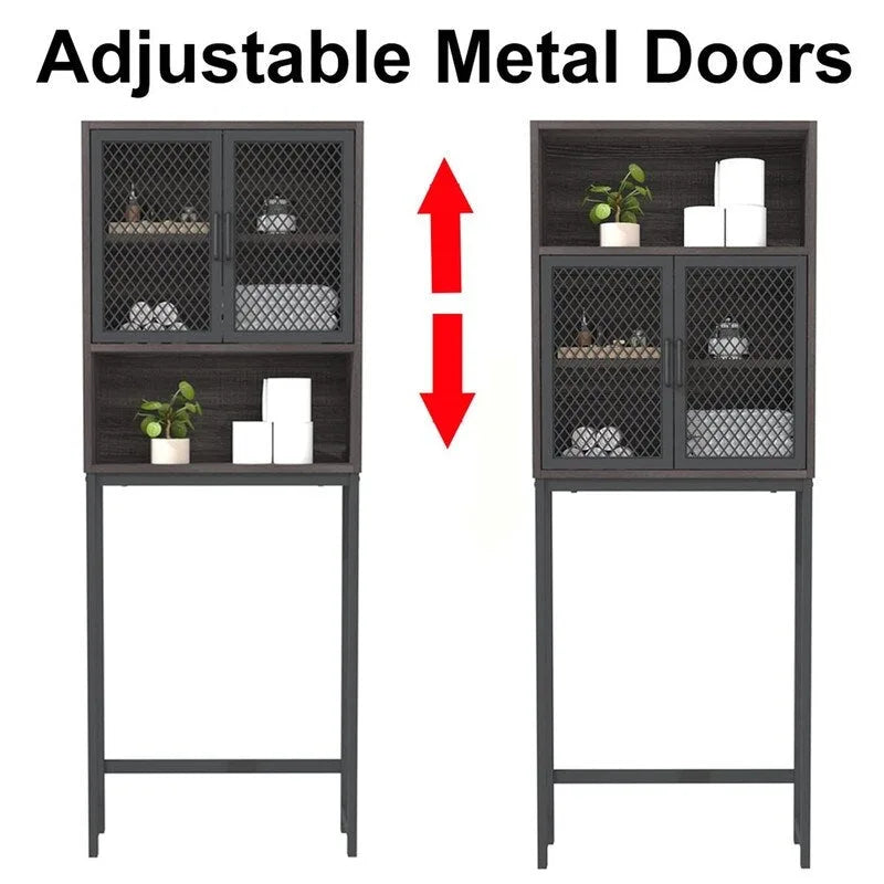 Bathroom Organizer Over Toilet - 9.06D x 24.8W x 65H