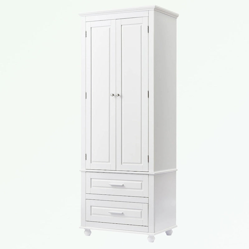 Bathroo Storage Cabinet with Two Drawers