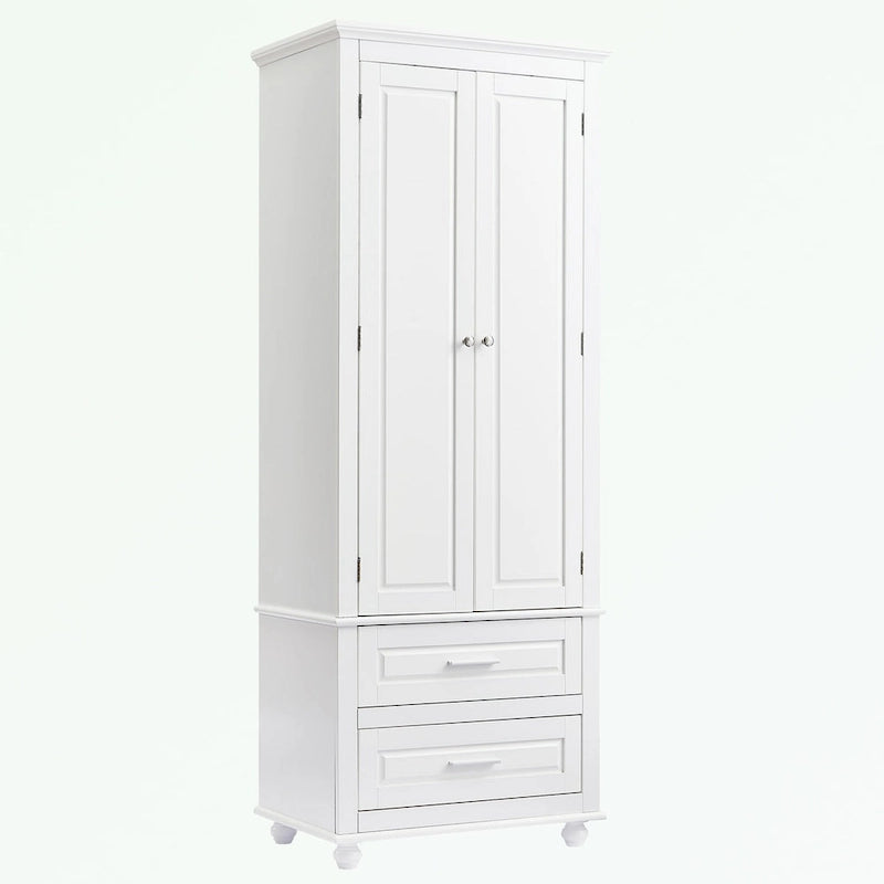 Bathroo Storage Cabinet with Two Drawers