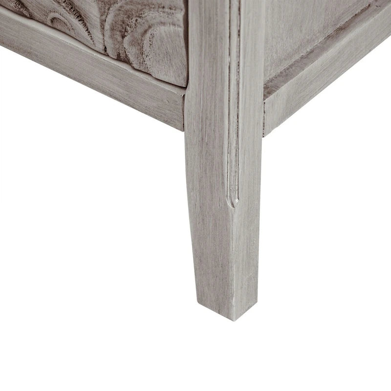 Light Grey 30.71 in. H Storage Cabinet with Shelves - 31.50 x 14.97